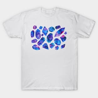 Galaxy crystals T-Shirt